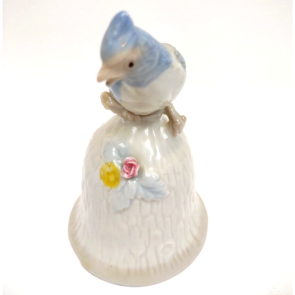 Vintage Blue Jay Collectible Ceramic Bell by Price Products - Picture 7 of 7